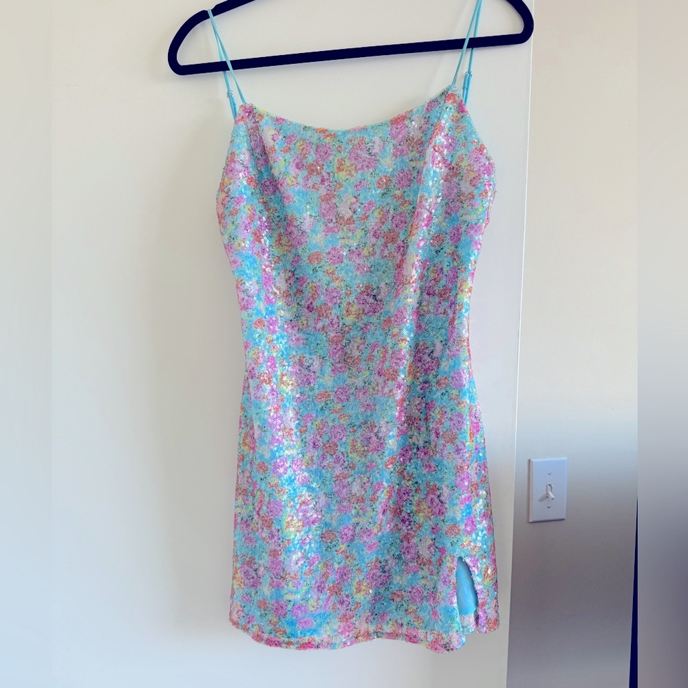 REVOLVE sequin mini dress!!